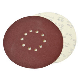 Faithfull - Dry Wall Sanding Disc for Flex Machines 225mm Assorted (Pack 10)