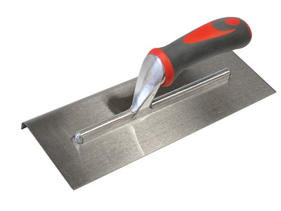 Faithfull Edging Trowel Soft Grip Handle 11 x 4.3/4in FAISGTEDGE11