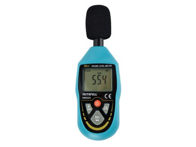 Faithfull EM2223 Digital Sound Level Meter FAIDETSOUND