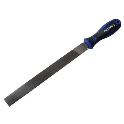 Faithfull Engineer's Hand File, Handled Multi Colour (Second 250mm (10in))