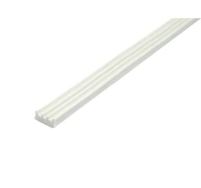Faithfull EPDM Draught Excluder White 6M 9 x 3.5mm