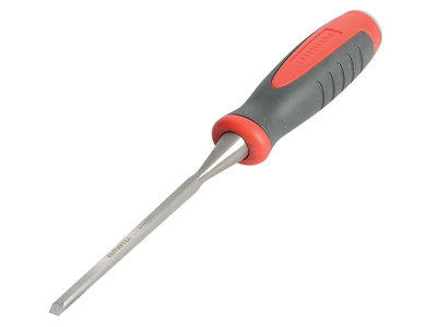 Faithfull ERKX2006 Bevel Edge Chisel Red Soft Grip 6mm 1/4in FAIWCR6