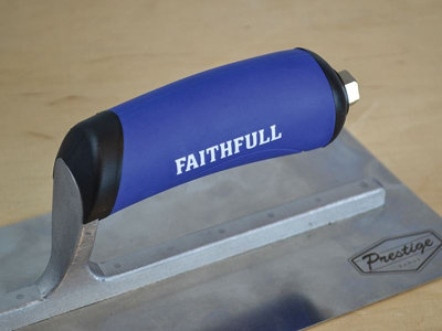 Faithfull FAI022 Prestige Plastering Trowel 400 x 125mm (16 x 5in) FAIPTPT16SS