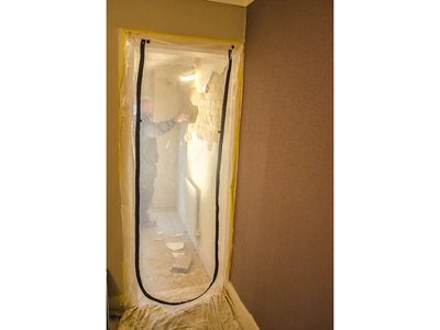 Faithfull FAIDUSTDOOR Reusable Decorators Door Dust Sealer - 3
