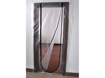 Faithfull FAIDUSTDOOR Reusable Decorators Door Dust Sealer - 4