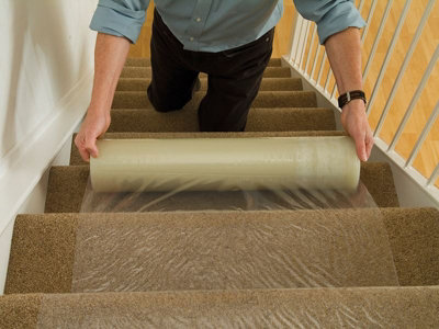 Faithfull FAITAPECARP Carpet Protector 600mm x 25m - 3
