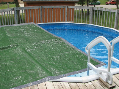 Faithfull FAITARP129 Tarpaulin Green and Silver 3.6m x 2.7m 12ft x 9ft Tarp - 3