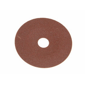 Faithfull - Fibre Backed Sanding Disc 178 x 22mm 60G (Pack 25)