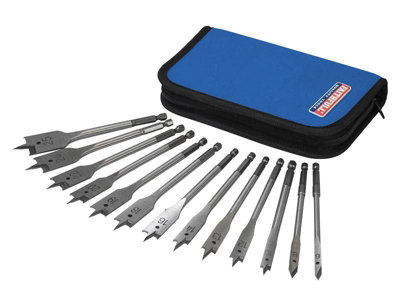 Faithfull  Flat Bit Set, 13 Piece FAIFBSET13E