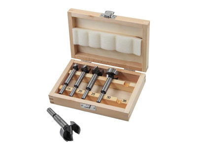 Faithfull Forstner Drill Bit Set 5 Piece FAIFORSET5W