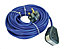 Faithfull Garden Extension Lead Lawn Mower Cable 14m Site Trailing Lead FPPTL14M