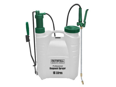 Faithfull GD160V Professional Knapsack Sprayer with Viton Seals 16 litre FAISPRAY16HD