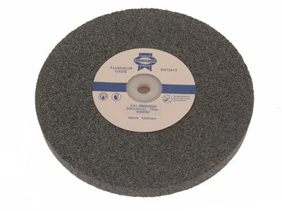 Faithfull General Purpose Grinding Wheel 200 x 20mm Coarse Alox FAIGW20020C