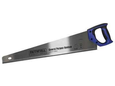 Faithfull  General-Purpose Hardpoint Handsaw 550mm (22in) 8 TPI FAISAWG22