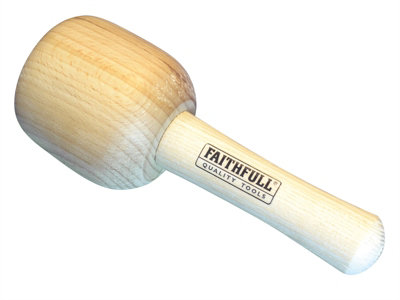 Faithfull  Heavy-Duty Carver's Mallet Beech 90mm FAICM90HD