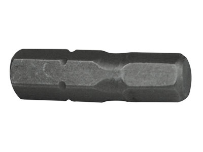 Faithfull - Hex S2 Grade Steel Screwdriver Bits 3 x 25mm (Pack 3)