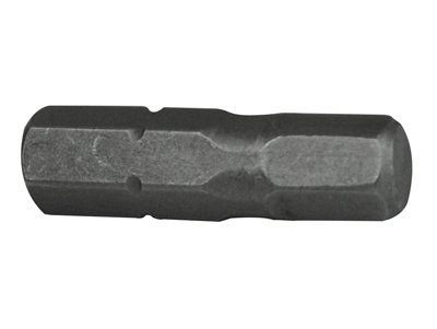 Faithfull - Hex S2 Grade Steel Screwdriver Bits 4 x 25mm (Pack 3)