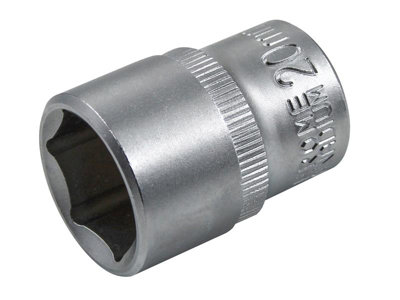 Faithfull Hex Socket 1/2in Drive 20mm FAISOC1220Q