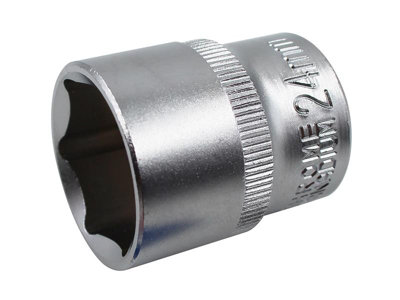 Faithfull Hex Socket 1/2in Drive 24mm FAISOC1224Q