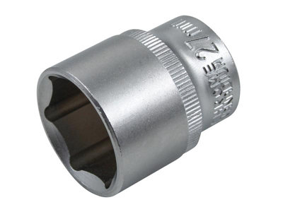 Faithfull Hex Socket 1/2in Drive 27mm FAISOC1227Q