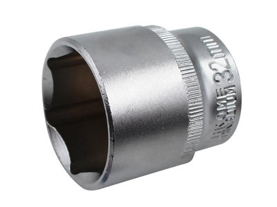 Faithfull Hex Socket 1/2in Drive 32mm FAISOC1232Q