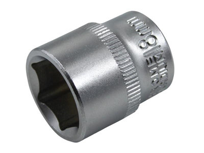 Faithfull Hex Socket 3/8in Drive 18mm FAISOC3818Q