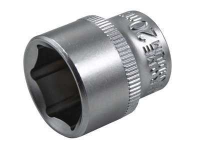 Faithfull Hex Socket 3/8in Drive 20mm FAISOC3820Q
