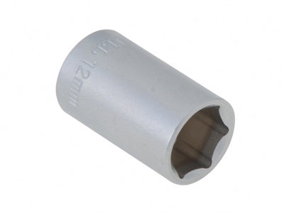Faithfull  Hexagon Socket 3/8in Drive 12mm FAISOC3812