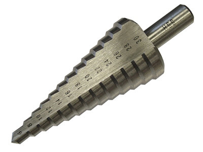 Faithfull HSS Step Drill Bit 6 30mm