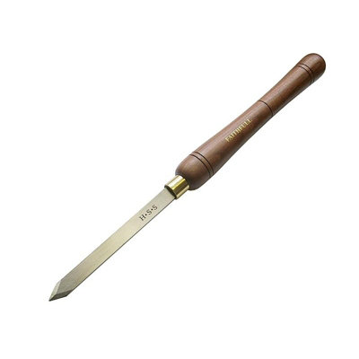 Faithfull Hss Turning Chisel 15mm Diamond Point Scraper Multi Colour (15 mm Diamond Point Scraper for incised line decoration)
