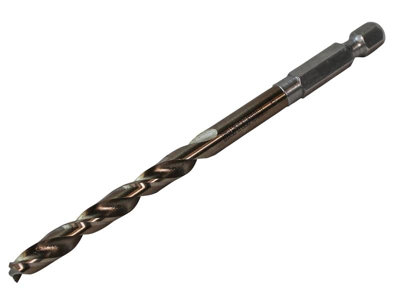 Faithfull  HSSE M35 Cobalt Quick-Change Impact Drill Bit 3.0mm OL:77mm WL:33mm FAIQC300C