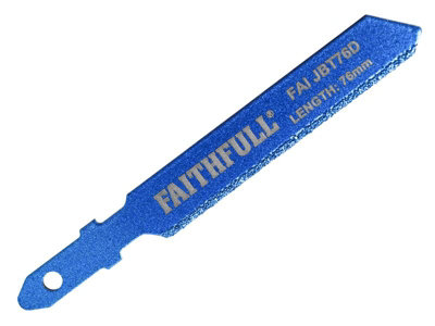 Faithfull  Jigsaw Blade Diamond Grit 76mm FAIJBT76D