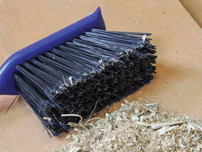 Faithfull - Large Plastic Dustpan & Brush Set
