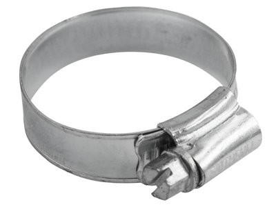 Faithfull LDA 11.7MM 1X Stainless Steel Hose Clip 30 - 40mm FAIHC1XSSB