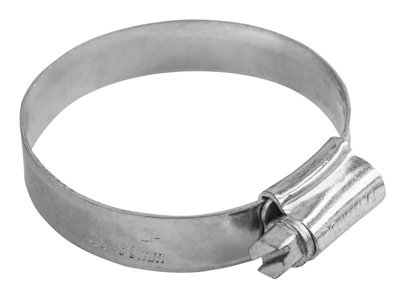 Faithfull LDA 11.7MM 2A Stainless Steel Hose Clip 35 - 50mm FAIHC2ASSB