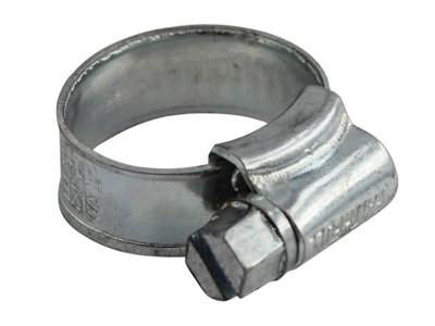 Faithfull LGA 9MM MOO Hose Clip - Zinc MSZP 11 - 16mm FAIHCMOOB