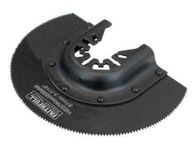 Faithfull M0010008A Multi-Functional Tool HSS Radial Blade Wood/Metal 87mm FAIMFWM80