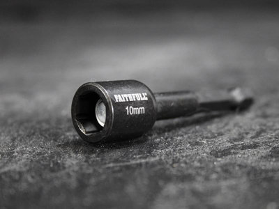 Faithfull  Magnetic Impact Nut Driver 10mm x 1/4in Hex FAISBMNUT10I - 3