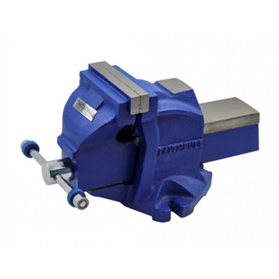 Faithfull Mechanics Vice With Magnetic Jaws Multi Colour (100mm (4in))
