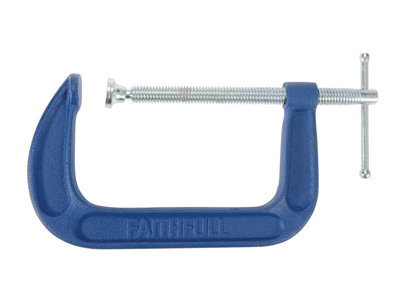 Faithfull Medium-Duty G-Clamp 150mm 6in FAIGMD6