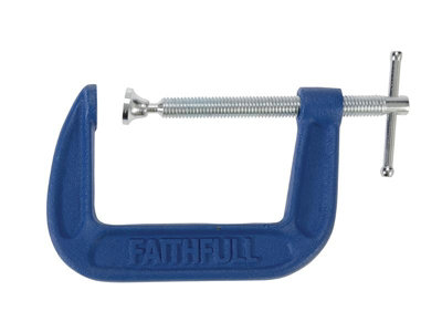 Faithfull Medium-Duty G-Clamp 75mm 3in FAIGMD3