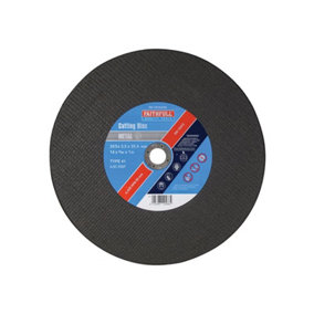 Faithfull  Metal Cut Off Disc 355 x 3.5 x 25.4mm FAI3503525M