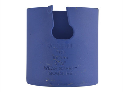 Faithfull - Multi-Purpose TCT Holesaw 3 Tip 64mm