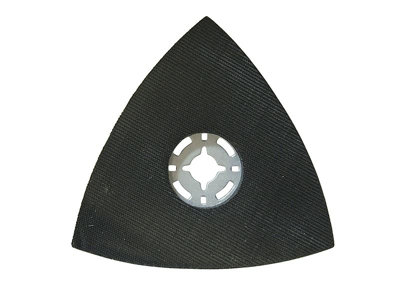 Faithfull Multi Tool Sanding Pad Plate Triangular 93mm Hook and Loop FAIMFPAD93