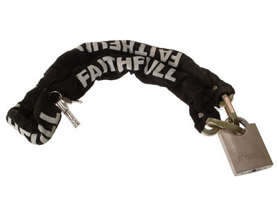 Faithfull - Padlock & Chain 1m x 9.5mm