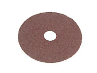 Faithfull Paper Sanding Disc 6 x 125mm Coarse Pack 5 FAIAD125C