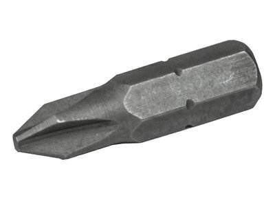 Faithfull - Phillips S2 Grade Steel Screwdriver Bits PH1 x 25mm (Pack 3)