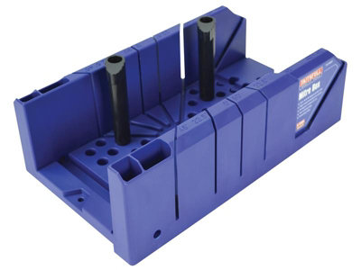 Faithfull Plastic Mitre Box with Pegs 310mm (12.1/4in) FAIMBP