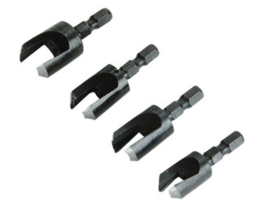 Erbauer plug cutter & deals countersink set 4 pieces