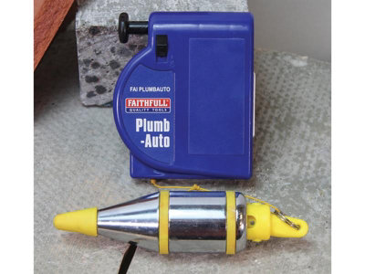 Faithfull Plumb-Auto Automatic Plumb Line 400g (14oz) FAIPLUMBAUTO